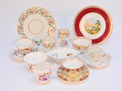 Lot 148 - A collection of Derby porcelain, 19th and 20th centuries