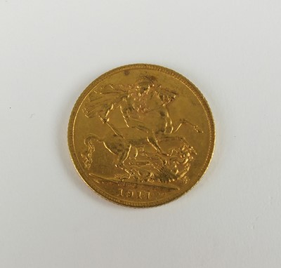 Lot 266 - A George V Sovereign dated 1911