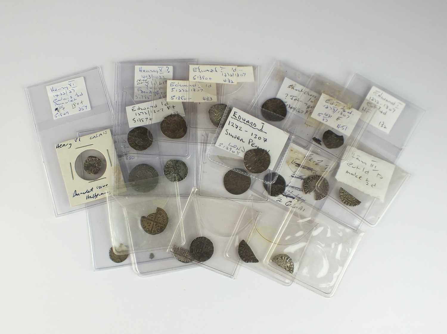 Lot 159 - A collection of hammered silver coinage, comprising