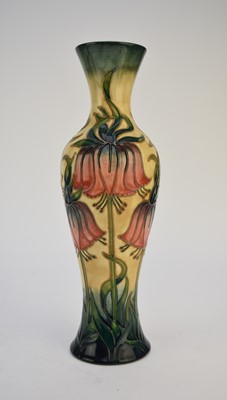 Lot 137 - Moorcroft 'Crown Imperial' vase designed by Rachel Bishop