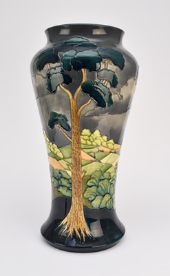 Lot 141 - Large Moorcroft 'After the Storm' vase designed by Walter Moorcroft, dated 1998