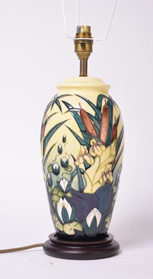 Lot 146 - Moorcroft 'Lamia' table lamp designed by Rachel Bishop