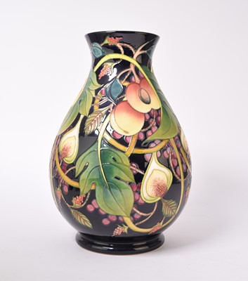 Lot 150 - Large Moorcroft 'Queen's Choice' vase designed by Emma Bossons, dated 2002