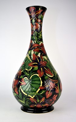 Lot 154 - Large Moorcroft 'Palmata' vase designed by Shirley Hayes, dated 2002