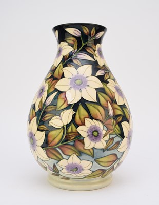 Lot 160 - Large Moorcroft 'Sophie Christina' vase designed by Sian Leeper, dated 2001