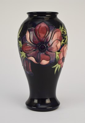 Lot 161 - Large Moorcroft 'Anemone' vase, dated 1999