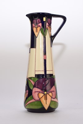 Lot 165 - Moorcroft Art Nouveau style jug designed by Rachel Bishop, dated 2006