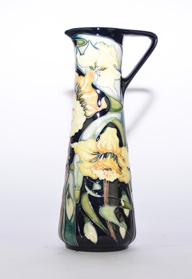 Lot 167 - Limited edition Moorcroft 'Arctic Gold' jug designed by Rachel Bishop, dated 2003