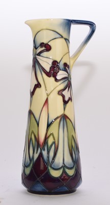 Lot 177 - Moorcroft 'Cockleshell Orchid' jug designed by Nicola Slaney, dated 2002