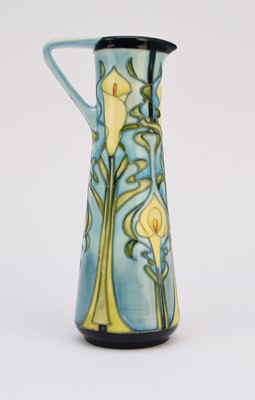 Lot 178 - Moorcroft 'Calla Lily' jug designed by Emma Bossons, dated 2002