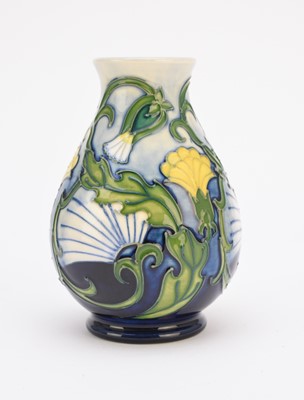 Lot 195 - Moorcroft 'Rough Hawksbeard' vase, dated 1997