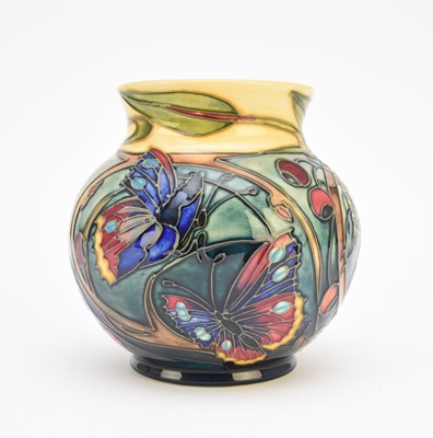 Lot 207 - Moorcroft 'Hartgring' vase designed by Emma Bossons, dated 2003