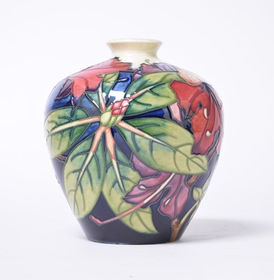 Lot 210 - Moorcroft 'Simeon' vase designed by Philip Gibson, dated 2001