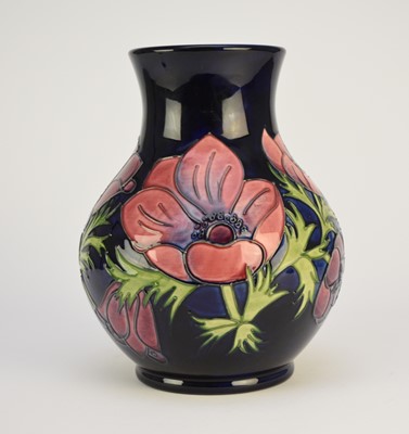 Lot 216 - Moorcroft 'Anemone' vase, dated 1994