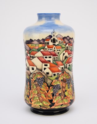 Lot 239 - Moorcroft 'Andalucia' vase designed by Beverley Wilkes, dated 1998