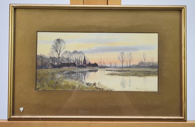 Lot 362 - Robert Winchester Fraser (1848-1906) Fen Drayton, Cambridge