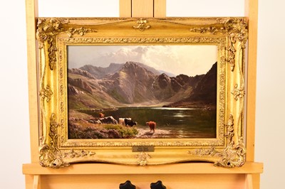 Lot 299 - Sidney Richard Percy (1821-1886) Cwm Idwal