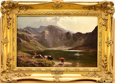 Lot 299 - Sidney Richard Percy (1821-1886) Cwm Idwal