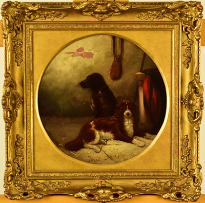 Lot 260 - Thomas Smythe (1825-1906) Two Dogs in a Storeroom