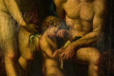 Lot 263 - After Antonio Allegri da Coreggio (Parma School act. 1492-d.1534) The School of Love