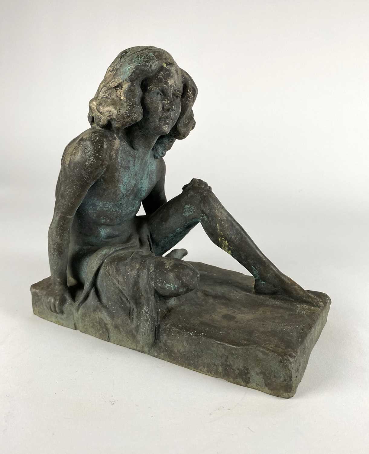Lot Kathleen Scott, Baroness Kennet FRBS (1878-1947) Figure of a Young Girl