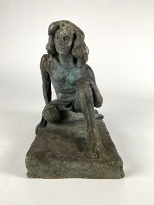 Lot Kathleen Scott, Baroness Kennet FRBS (1878-1947) Figure of a Young Girl