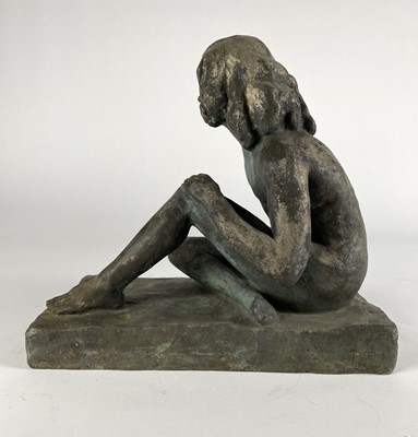 Lot Kathleen Scott, Baroness Kennet FRBS (1878-1947) Figure of a Young Girl