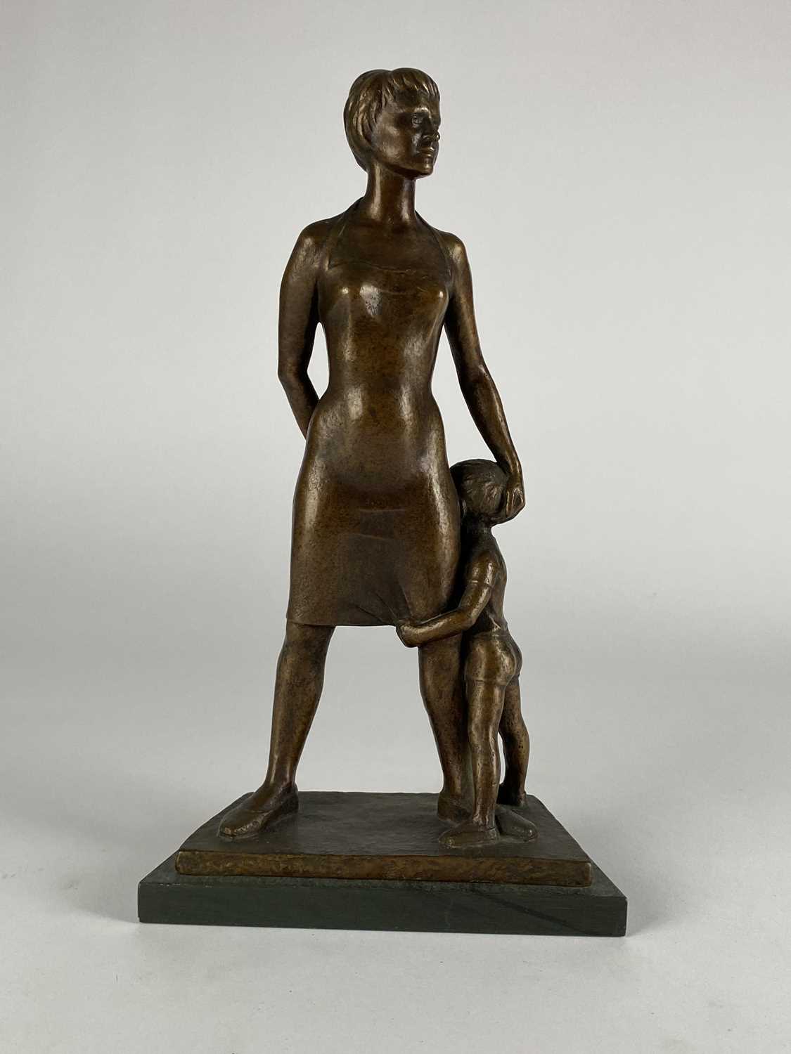 Lot Robert Thomas (Welsh 1926-1999) Mother and Son