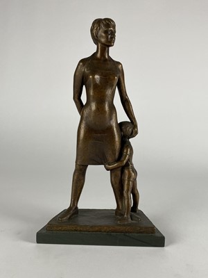 Lot Robert Thomas (Welsh 1926-1999) Mother and Son
