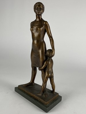 Lot Robert Thomas (Welsh 1926-1999) Mother and Son