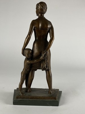 Lot Robert Thomas (Welsh 1926-1999) Mother and Son