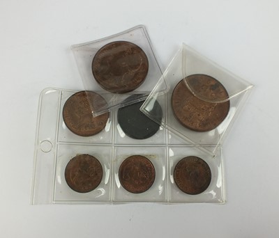 Lot 197 - A collection of Irish copper coins comprising (7)