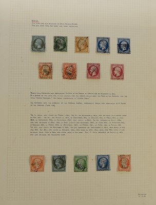 Lot 310 - Stamp collection housed in three volumes of the Facile Philatelic Album.