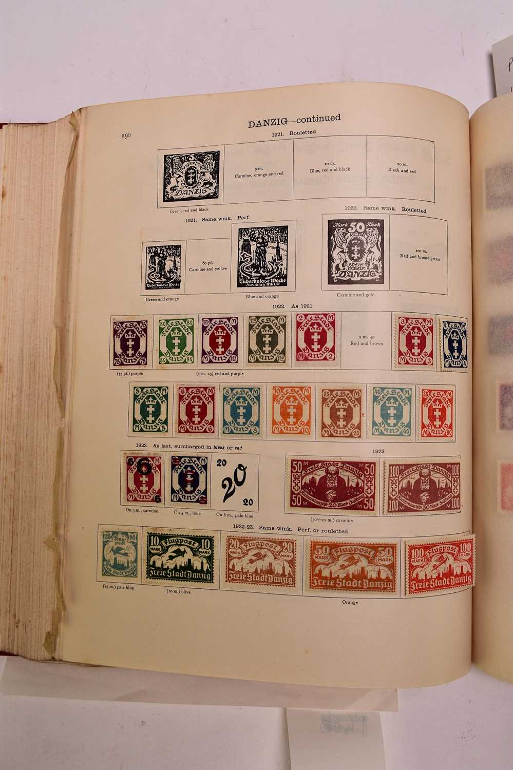 Lot 311 - Stamp collection housed in 2 New Ideal Postage Stamp Albums (Foreign countries A-J, K-Z) mint and used.