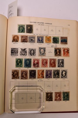 Lot 311 - Stamp collection housed in 2 New Ideal Postage Stamp Albums (Foreign countries A-J, K-Z) mint and used.