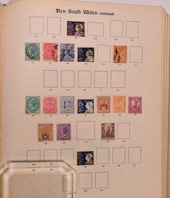 Lot 312 - Stamp collection housed in The New Imperial Postage Stamp Album Volumes 1 and 2 - all British Commonwealth, mint and used.