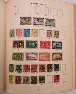 Lot 312 - Stamp collection housed in The New Imperial Postage Stamp Album Volumes 1 and 2 - all British Commonwealth, mint and used.