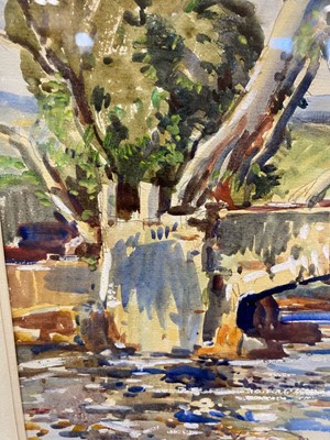 Lot 376 - Samuel John Lamorna Birch RA RWS RWA (1867-1955) Moorland Bridge