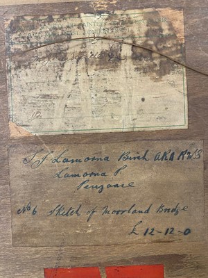 Lot 376 - Samuel John Lamorna Birch RA RWS RWA (1867-1955) Moorland Bridge