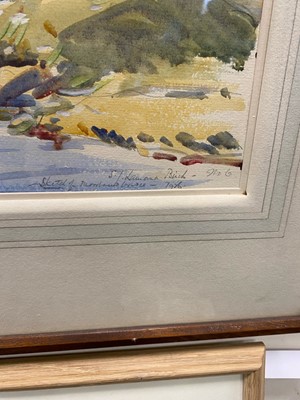Lot 376 - Samuel John Lamorna Birch RA RWS RWA (1867-1955) Moorland Bridge