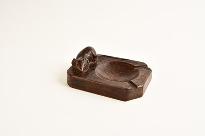 Lot 564 - Robert 'Mouseman' Thompson (Kilburn), an oak ashtray