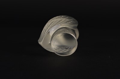 Lot 289 - Lalique Crystal owl