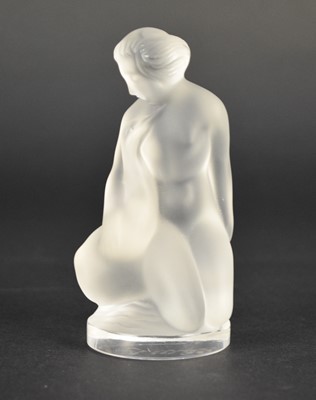 Lot 293 - Lalique Crystal model of Leda and the Swan