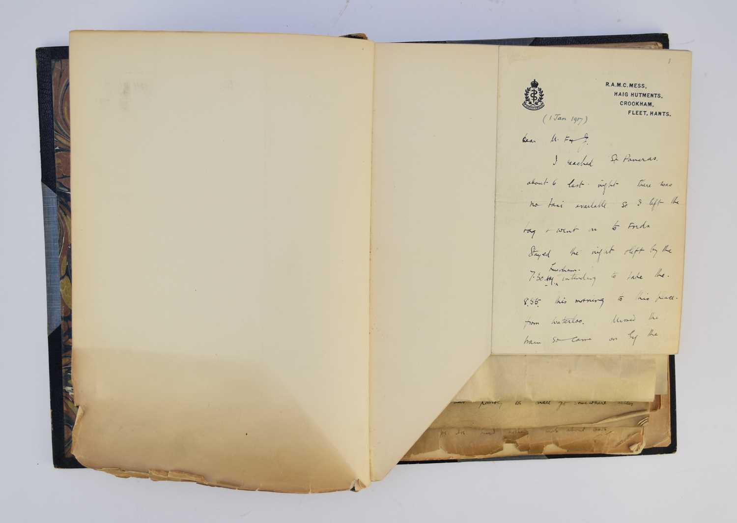 Lot 53 - Sir Ambrose Edgar, Surgeon - WW1 Letters from France and Italy