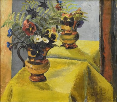 Lot Nan Youngman OBE (1906-1995) Flowers in a Mirror