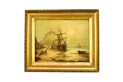 Lot 320 - Attributed to William Callow (1812-1908) Unloading the Catch