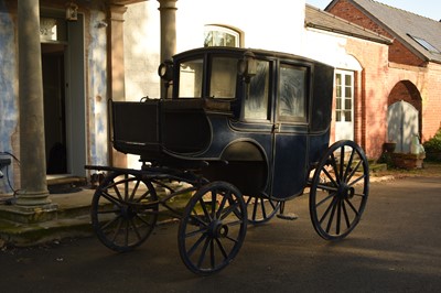 Lot 278 - A 19th century single Brougham type horse-drawn carriage by Frederick Sanderson, Dublin