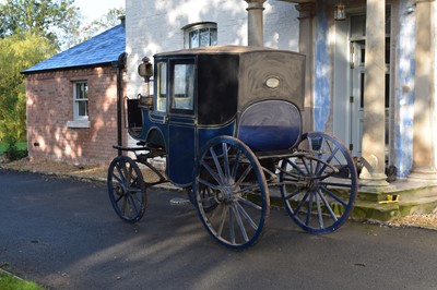Lot 278 - A 19th century single Brougham type horse-drawn carriage by Frederick Sanderson, Dublin