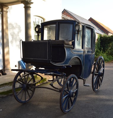 Lot 278 - A 19th century single Brougham type horse-drawn carriage by Frederick Sanderson, Dublin