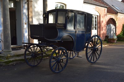 Lot 278 - A 19th century single Brougham type horse-drawn carriage by Frederick Sanderson, Dublin